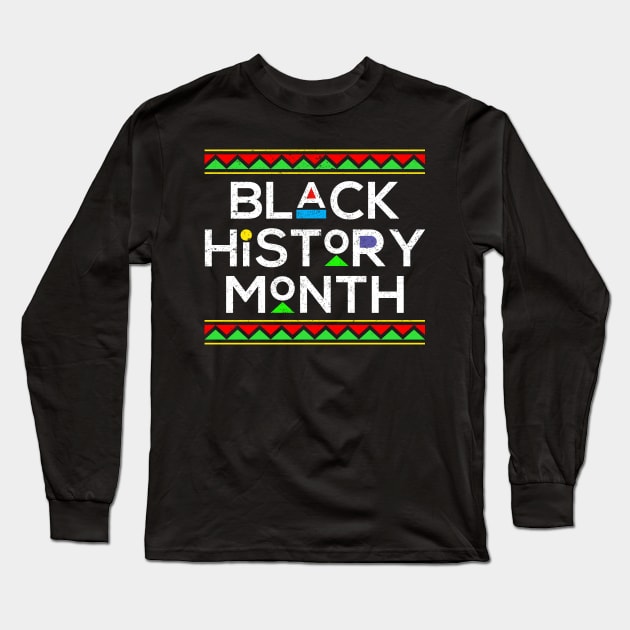 Black History Month - African American Pride Long Sleeve T-Shirt by ozalshirts